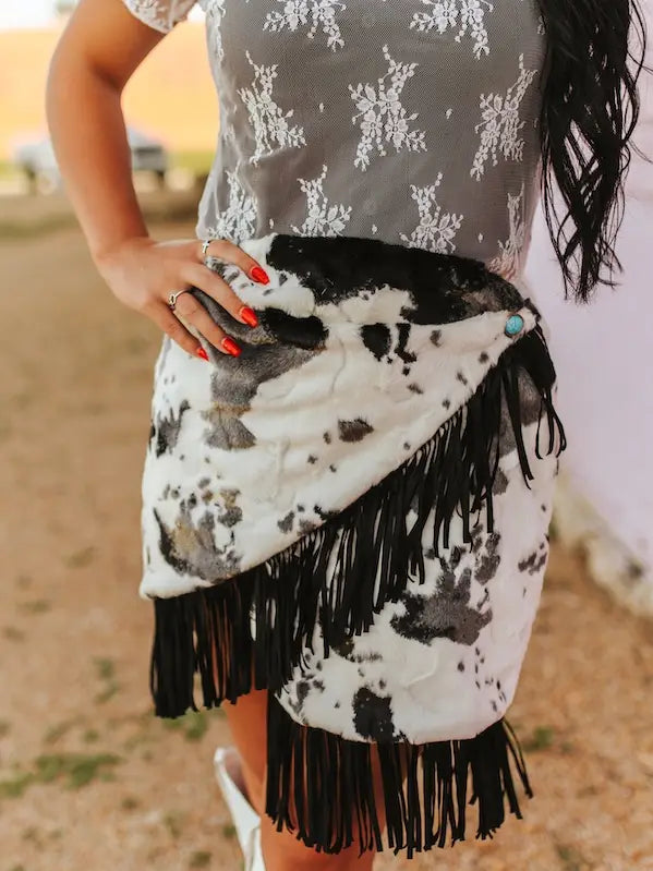 *PREORDER* Cowhide Skirt