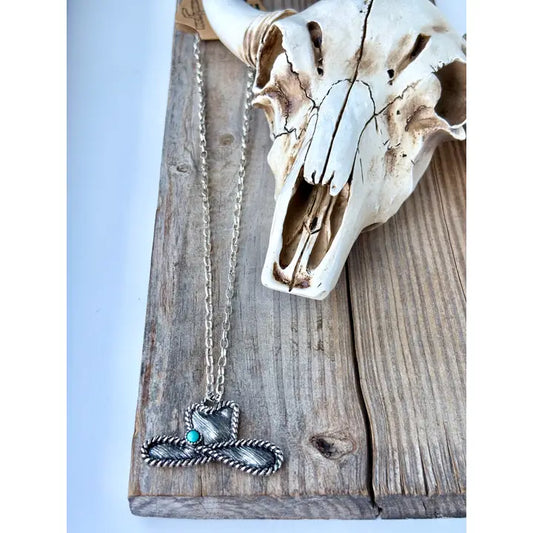 Cowboy Hat Necklace