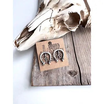 Squash Blossom Stud Earrings