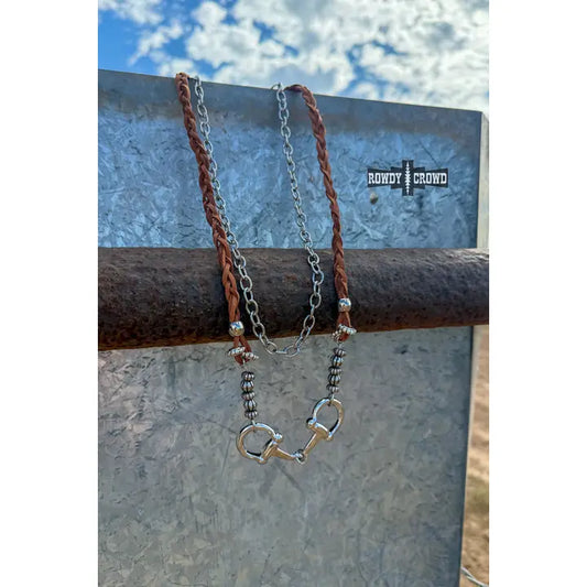 Braided Bit Necklace